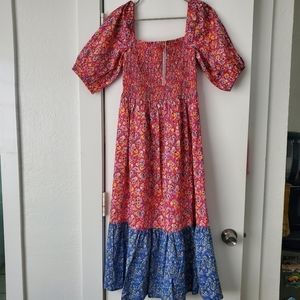 HOUSE Of Harlow 1960 × Revolve Cotton Tiered Dress